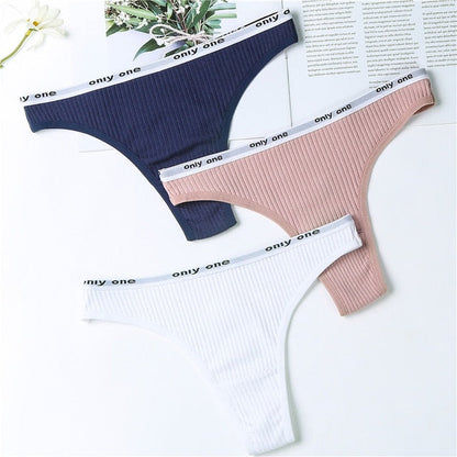 Women's Cotton G-String Thong Panties String Underwear